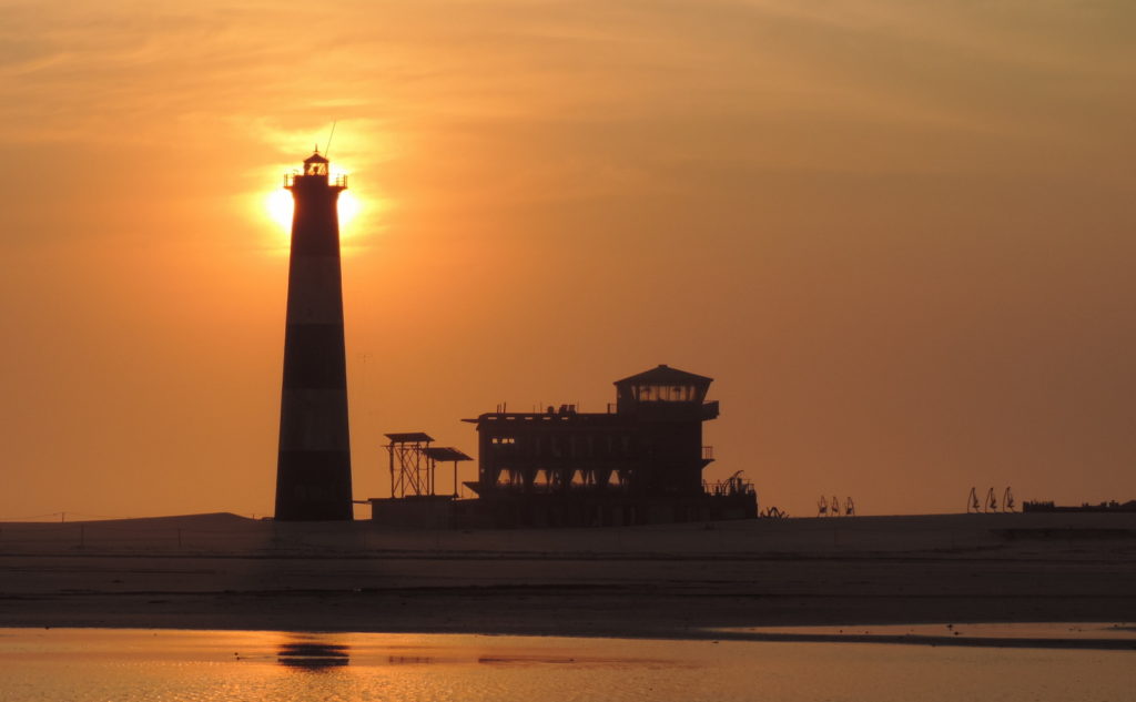 Pelican Point 
Sunset at the lighthouse