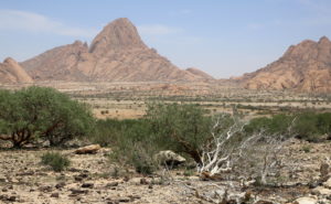 Spitzkoppe from far away on your private tour