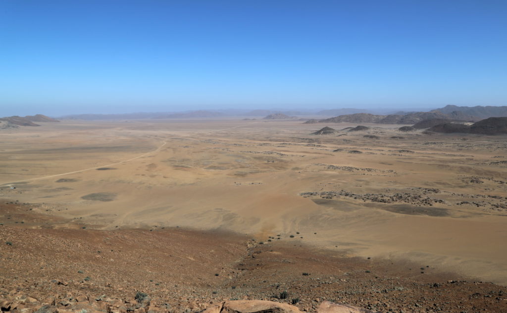 View over the Messum Crater