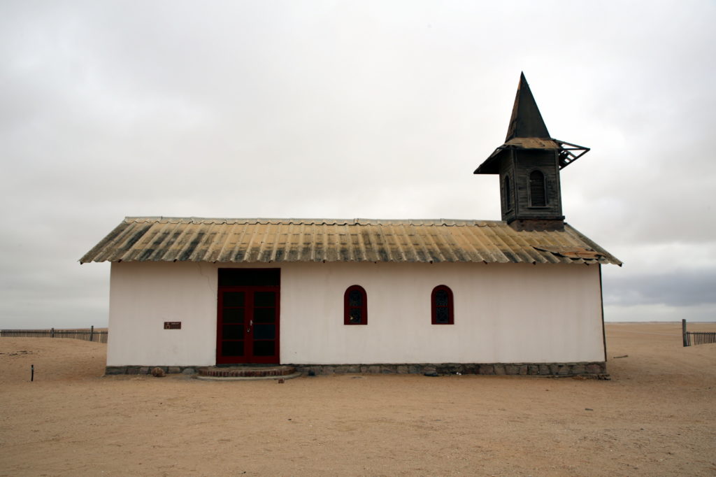 Sheppmanskirche on the banks of the Kuiseb river