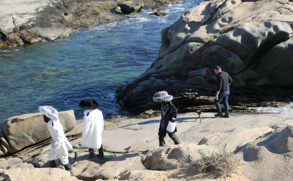 Capture Film On location at Shark Island with Tom Snelgrove

