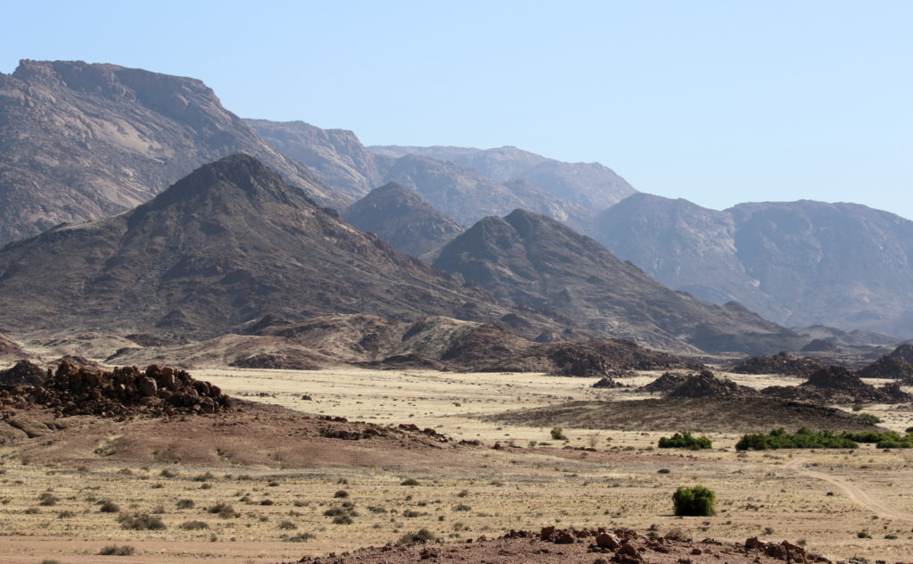 Naukluft Mountains from the desert lodge
