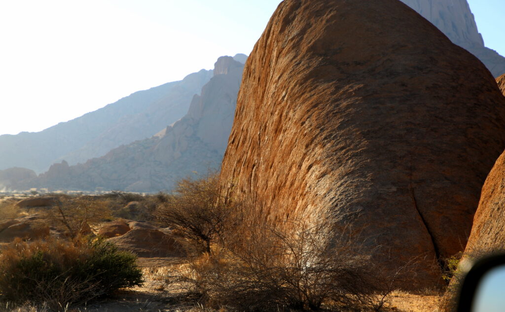 rock formations at spitzkoppe