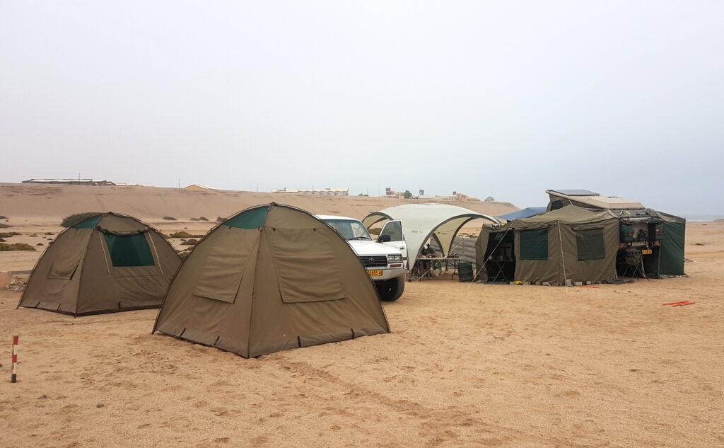 Camp site at Illofa