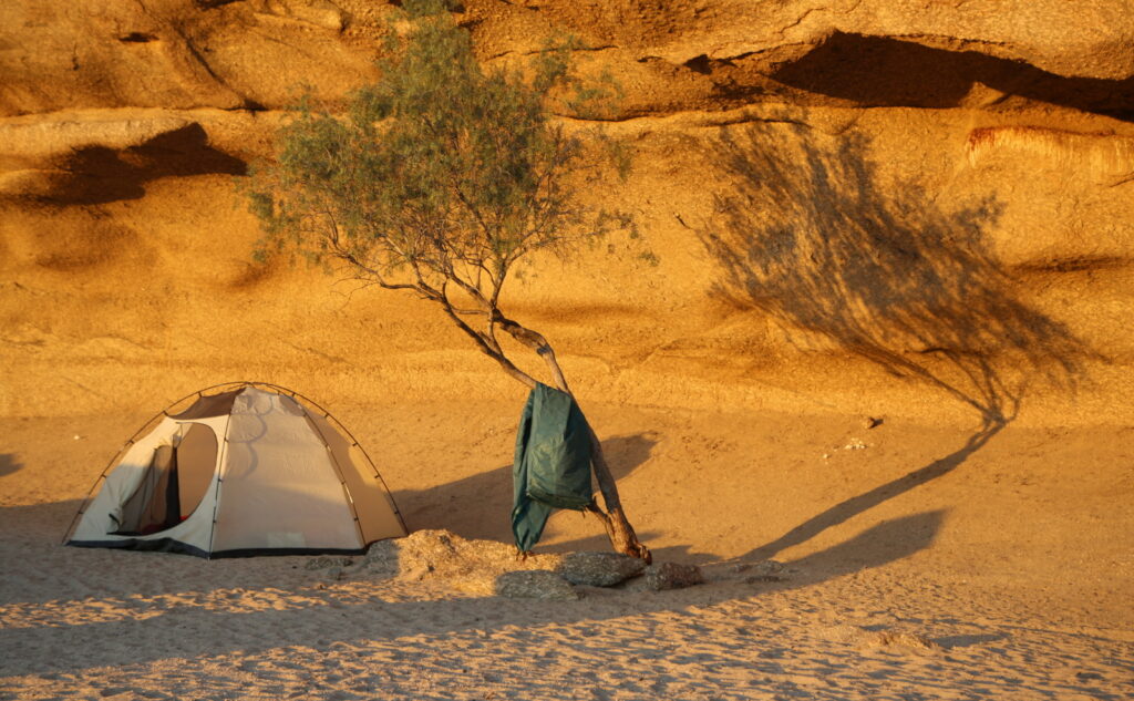 Camping at Vogelvederberg